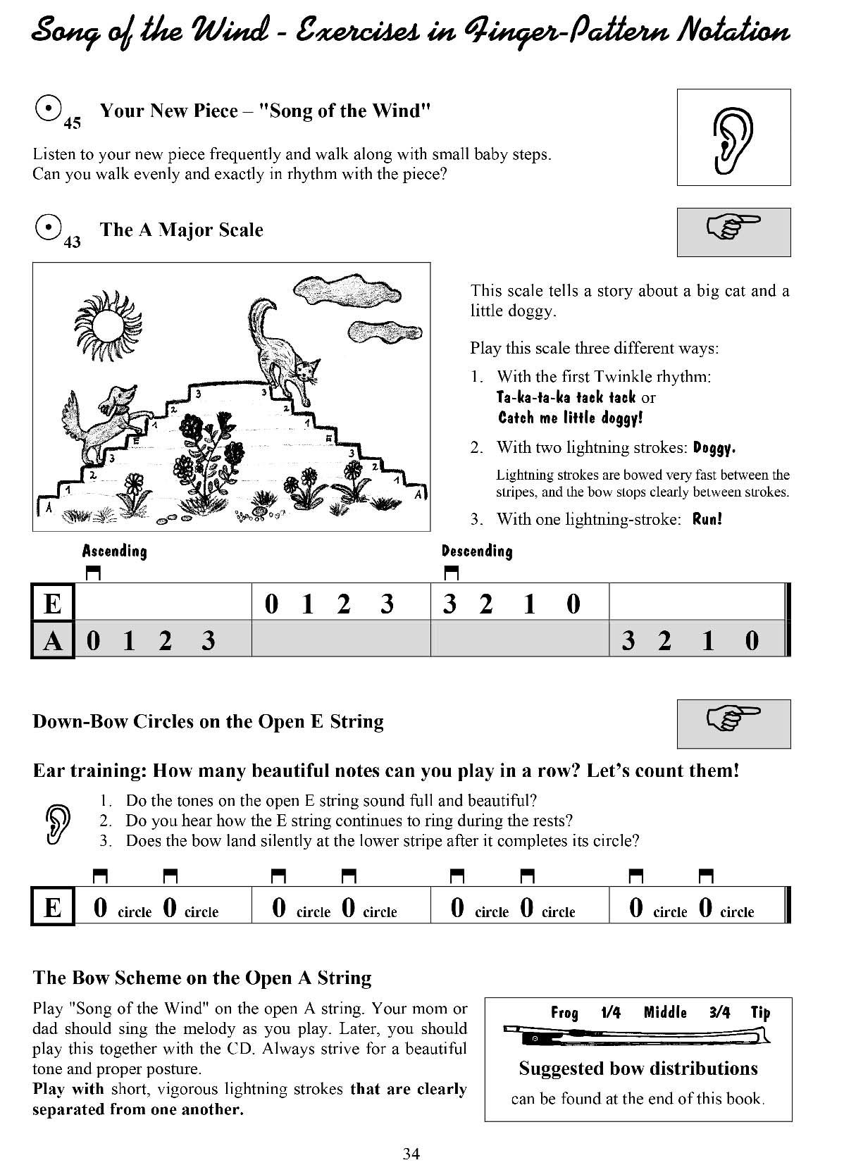 STEP by STEP Volume 1A example page left