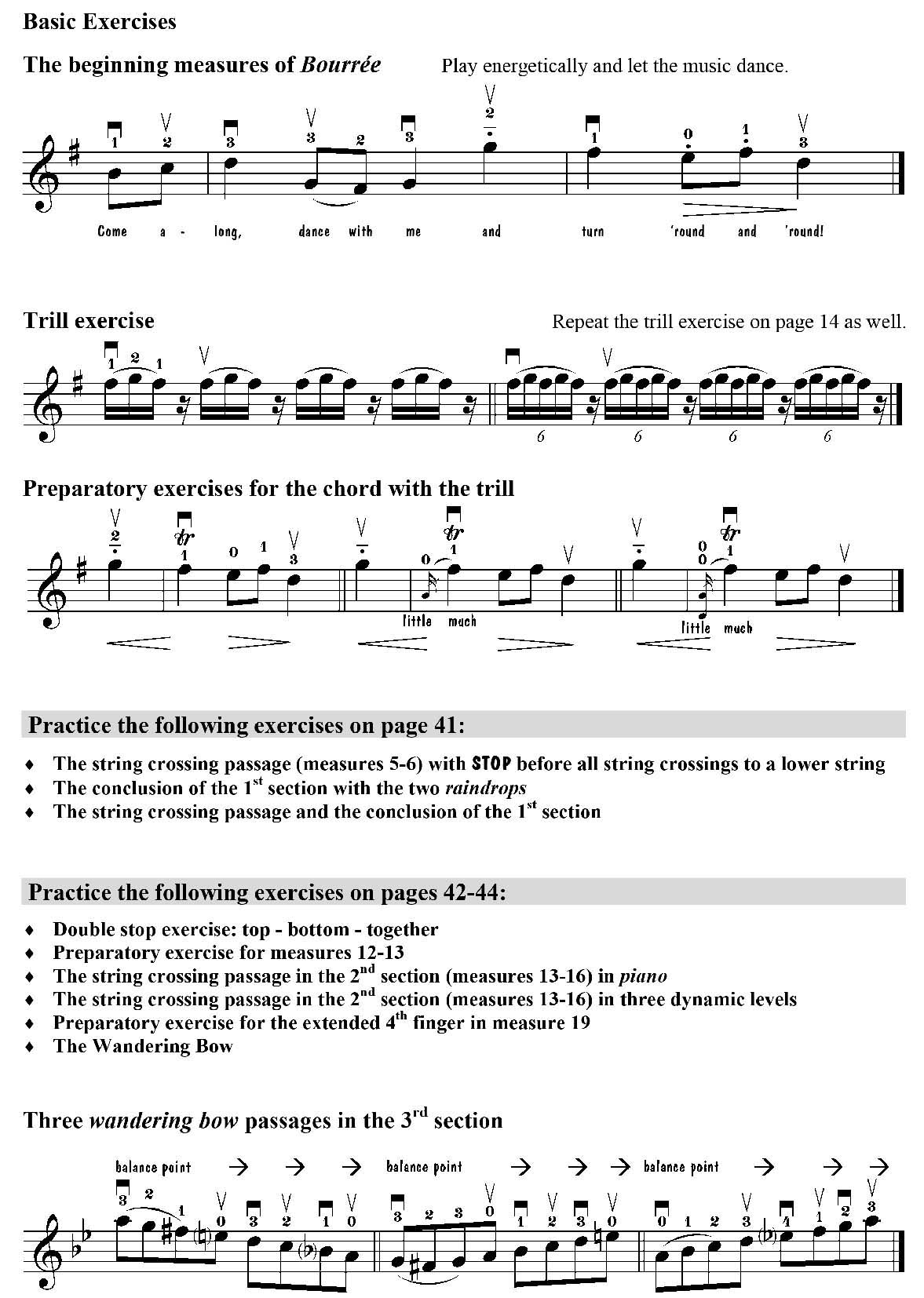 STEP by STEP Volume 3B Bach Bourree