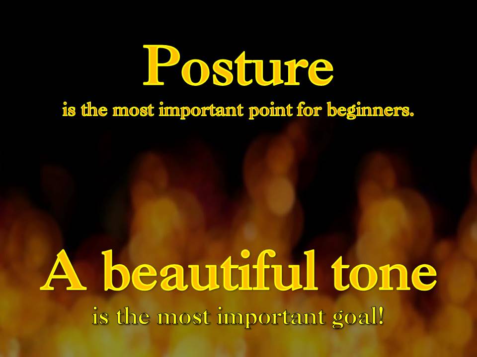 Posture and sound sample 1