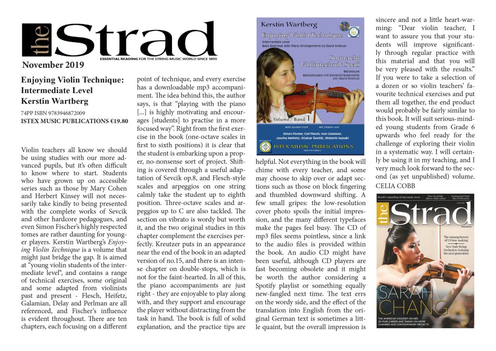 Enjoying Violin Technique interior example